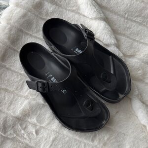 Birkenstock Classic Black Thong Sandals